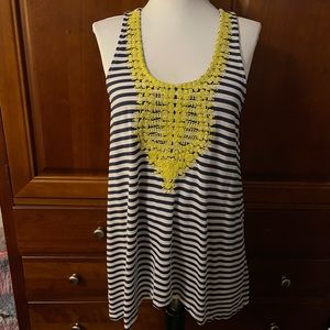 Le Sample racer back tank